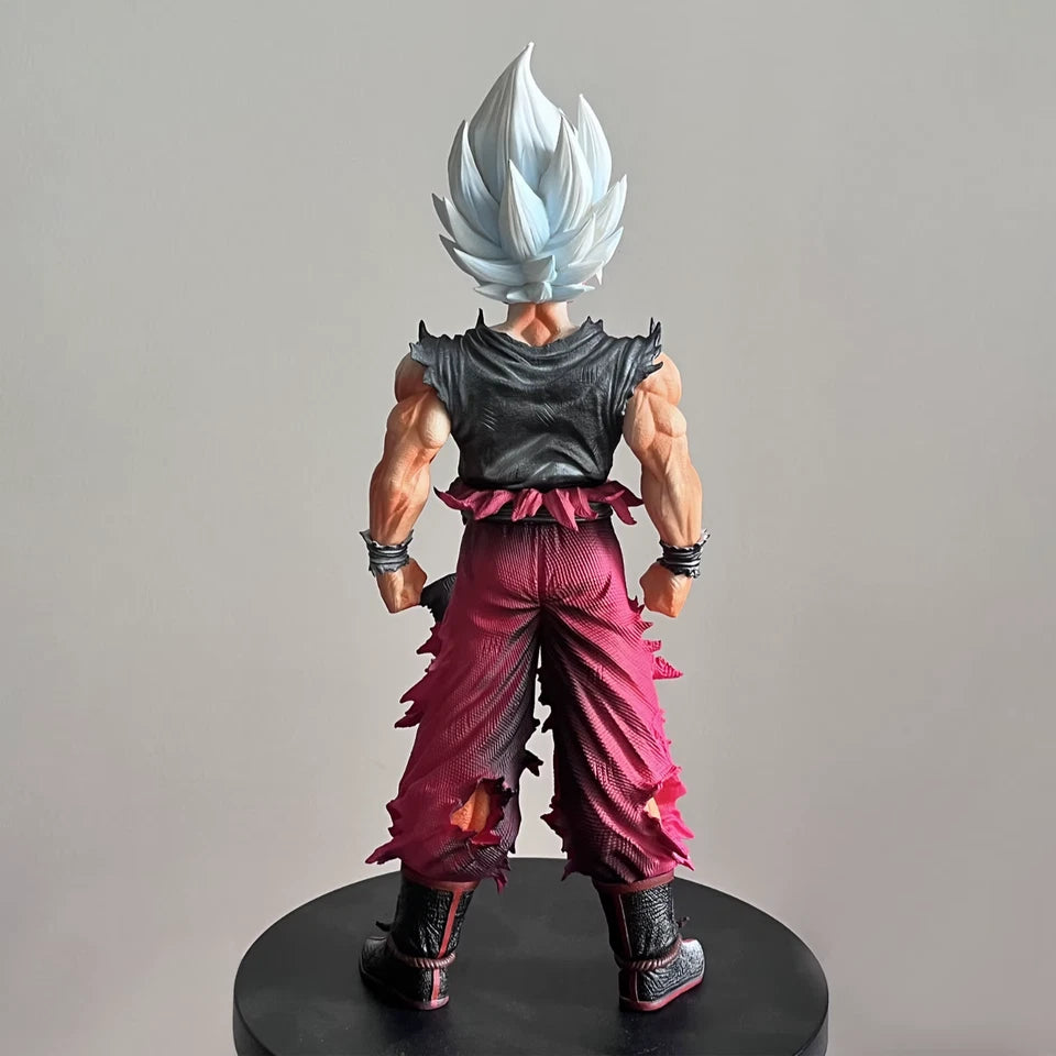 Goku Perfected Ultra Instinct Form Dragon Ball Z Anime Figure PVC 11" [No Box]