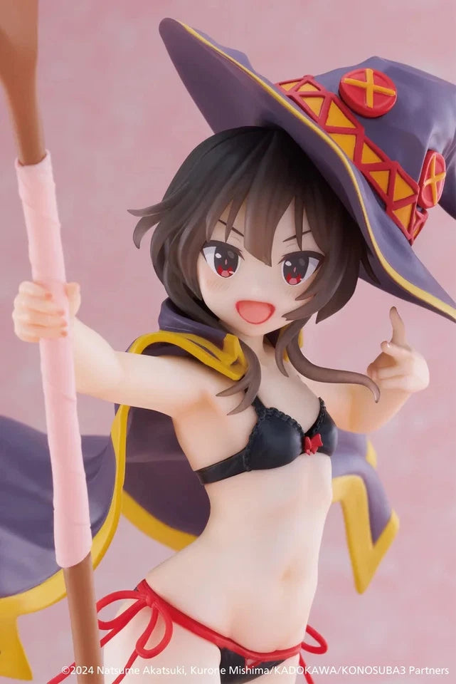 Megumin Bikini KonoSuba Anime Collectible Petite Kawaii Figure PVC 7" [Boxed]