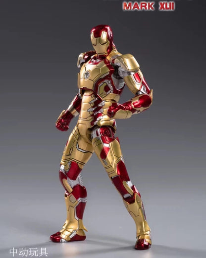 Iron Man Mark 42 Marvel Adjustable Rare Action Figure PVC 6" [Boxed]