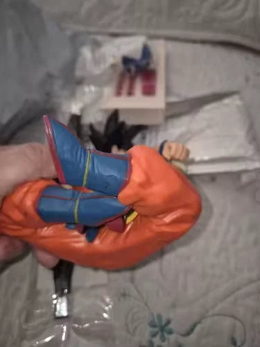 Goku & Kid Gohan Dragon Ball Z Collectible Anime Figure Model PVC 4" [No Box]
