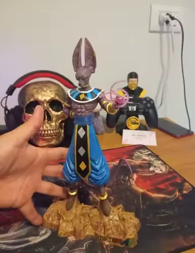 Beerus the Destroyer Dragon Ball Super Anime Figure Model Statue PVC 11" [No Box]