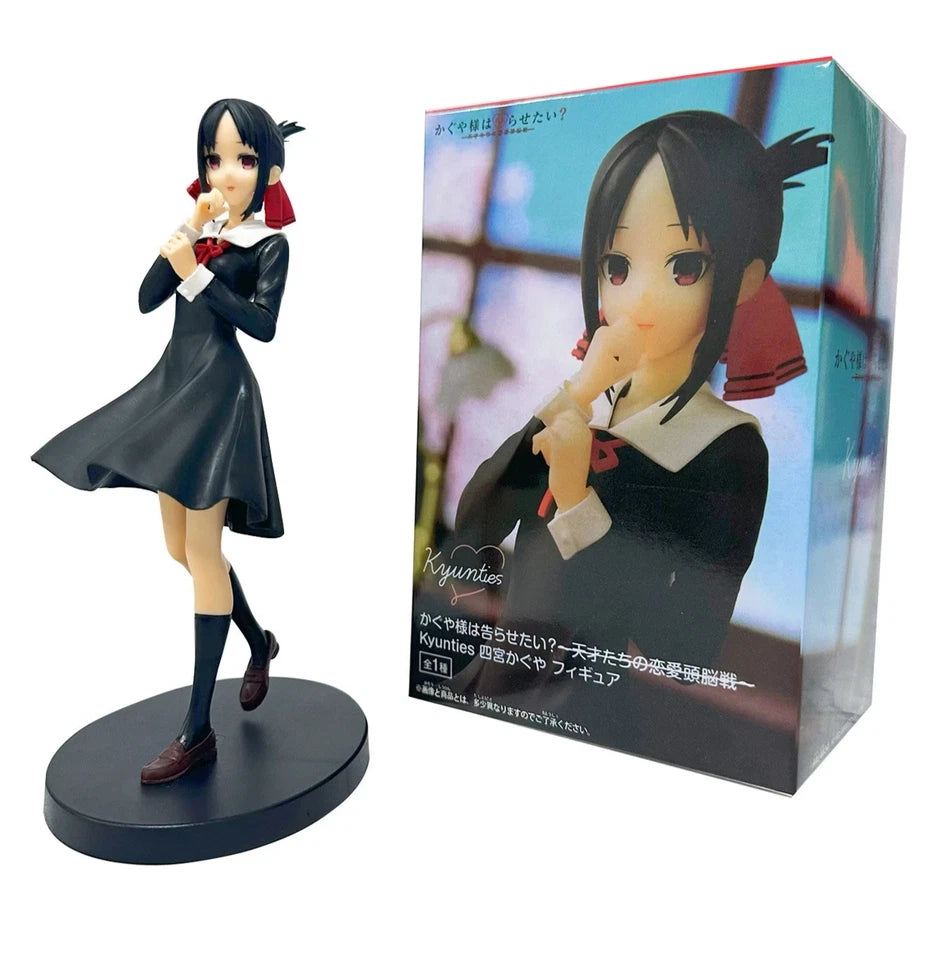 Kaguya Shinomiya & Chika Fujiwara Love is War Kawaii Anime Figure PVC 7" [Boxed]