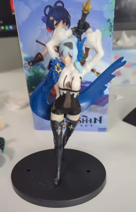 Eula the Spindrift Knight Genshin Impact Anime Figure Model Statue PVC 7" [Box]