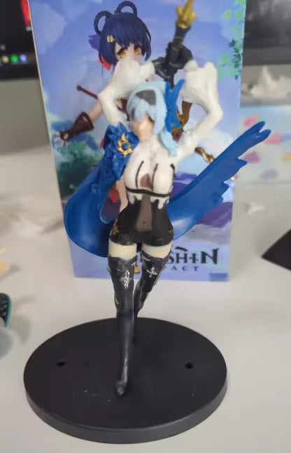 Eula the Spindrift Knight Genshin Impact Anime Figure Model Statue PVC 7" [Box]