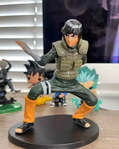 Rock Lee Taijutsu Naruto Shippuden Anime Figure Model Statue PVC 6.2” [No Box]
