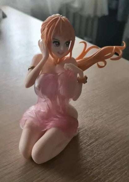 Nami Bathing Scene One Piece Cast Off Anime Figure PVC 5" [Adult Collectible]