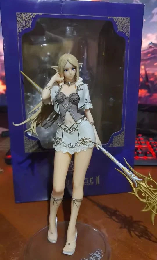Elf Mage Lineage 2 RPG Collectible Fan-Favorite Figure PVC 9.4" [Boxed]