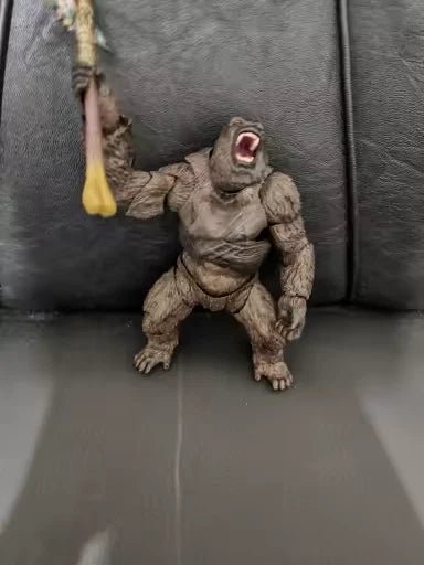 King Kong vs Godzilla Collectible Adjustable Action Figure Model PVC 6" [Boxed]
