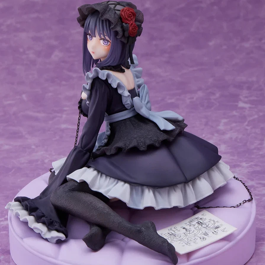 Marin Shizuku Kuroe Goth Maid My Dress-Up Darling Anime Figure PVC 4.5" [Boxed]