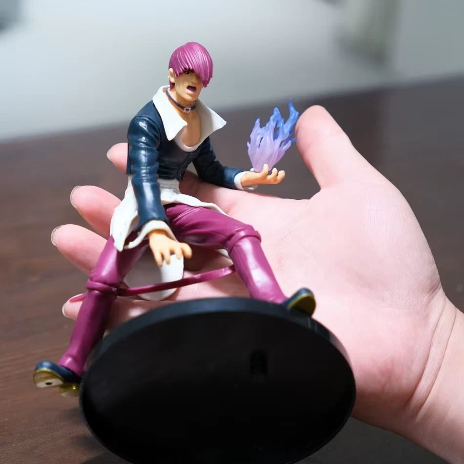 Kyo Kusanagi & Iori Yagami The King of Fighters Classic Figure Model Statue PVC [No Box]