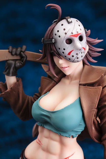 Female Jason Vorhees Collectible Scary Parody Horror Figure PVC 7" [Boxed] *Adult Collectible*