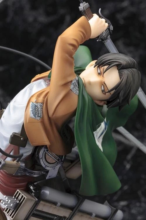 Levi Ackerman Attack on Titan AoT Anime Rare Action Figure PVC 13.7" [Boxed]