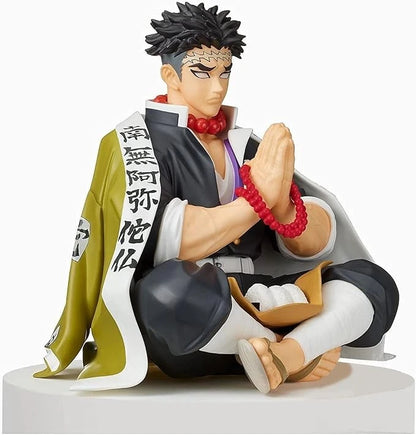 Gyomei Himejima Meditating Demon Slayer Anime Figure Model Statue PVC 3.5" [Boxed]