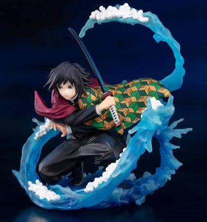 Giyu Tomioka Water Breathing Demon Slayer Anime Rare Figure PVC 6.6" [Boxed]