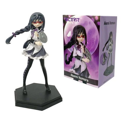 Homura Akemi Puella Magi Madoka Magica Anime Figure Model Statue PVC 6.6" [Boxed]
