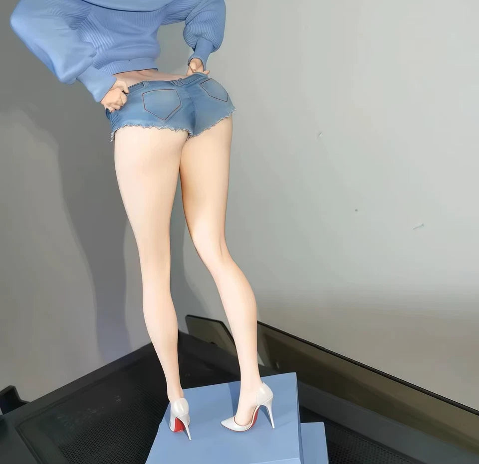 Rei Ayanami Casual Outfit Neon Genesis Evangelion Kawaii Anime Figure PVC 11.8" [Boxed]