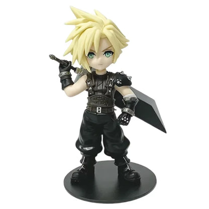 Zack, Tifa, Aerith, or Cloud Final Fantasy Gaming Figurines PVC 4" [Boxed]