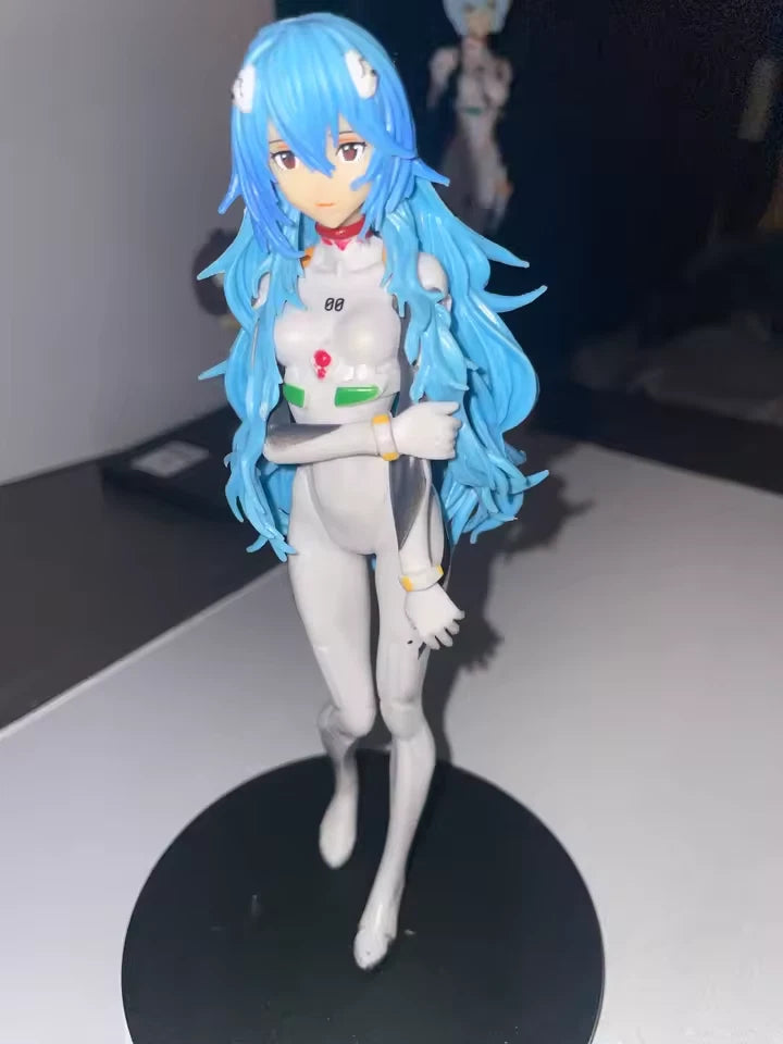 Rei Ayanami Pilot Suit Rebuild of Evangelion Anime Figure Model PVC 7" [No Box]