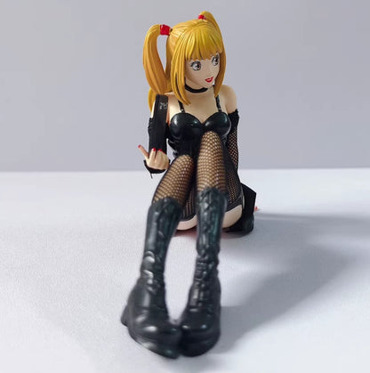 Misa Amane Sitting Pose Death Note Desktop Anime Figure Model PVC 4" [Boxed]