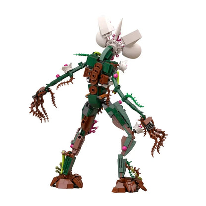 Orchid Demogorgon Stranger Things NEW Building Blocks 419 pcs set 13" [No Box]