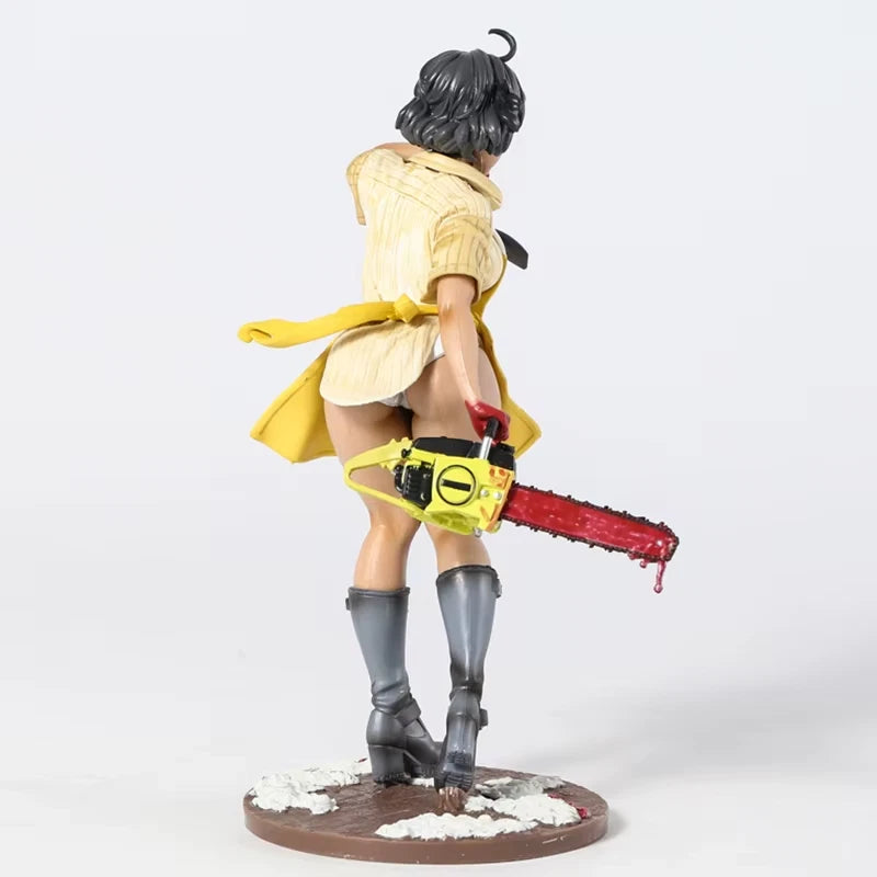 Female Leatherface Scary Parody Horror Figure PVC 7" [Boxed] *Adult Collectible*