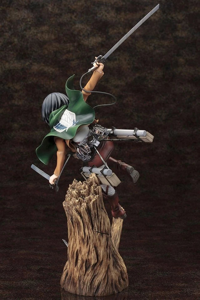 Mikasa Ackerman Attack on Titan AoT Anime Collectible Figure PVC 13.7" [Boxed]