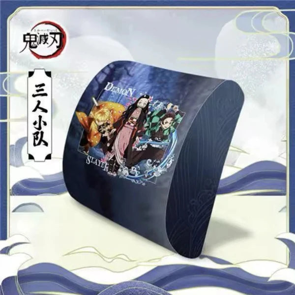 Demon Slayer & Date A Live: 12-Inch Anime Lumbar Support Pillow | Choose Design