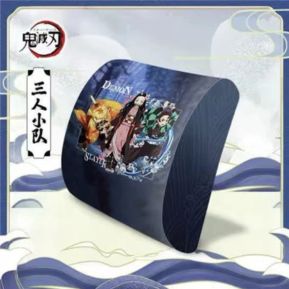 Demon Slayer & Date A Live: 12-Inch Anime Lumbar Support Pillow | Choose Design
