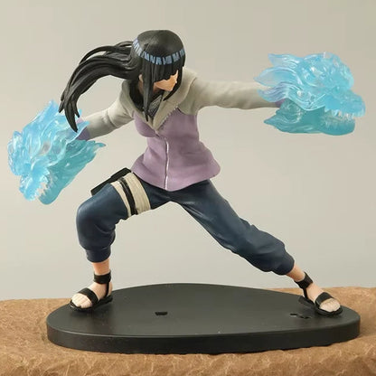 Hinata Hyuga Two Lion Fists Naruto Shippuden Anime Figure Model Statue PVC 6” [No Box]