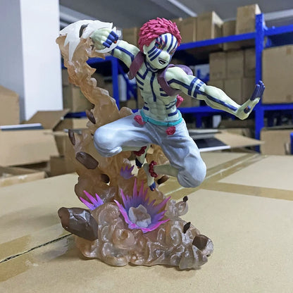 Akaza Upper Moon 3 Demon Slayer Anime Limited Ed Rare Figure PVC 7 in [Boxed]