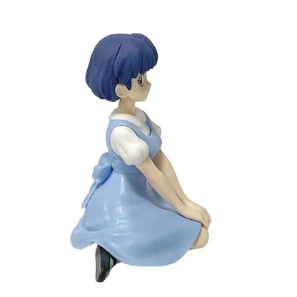 Akane Tendo Sitting Ranma ½ Collectible Desktop Anime Figure Model PVC 4" [Boxed]