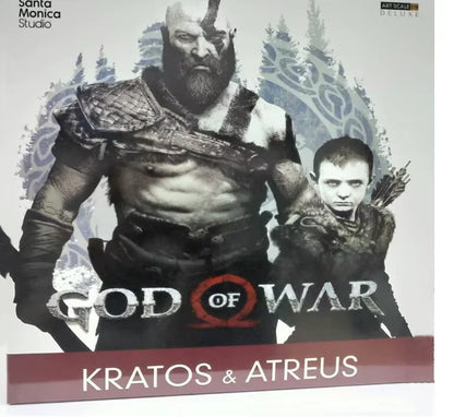 Kratos & Atreus God of War RPG Adjustable Action Figure PVC 7.8" [Boxed]