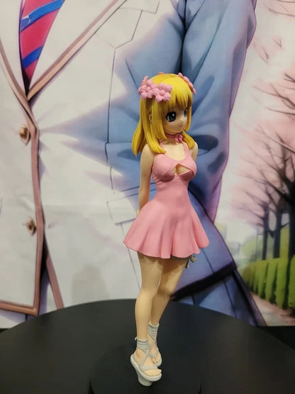 Kohaku Pink Mini Dress Dr. Stone Kawaii Anime Figure Model Statue PVC 7.8" [Original]