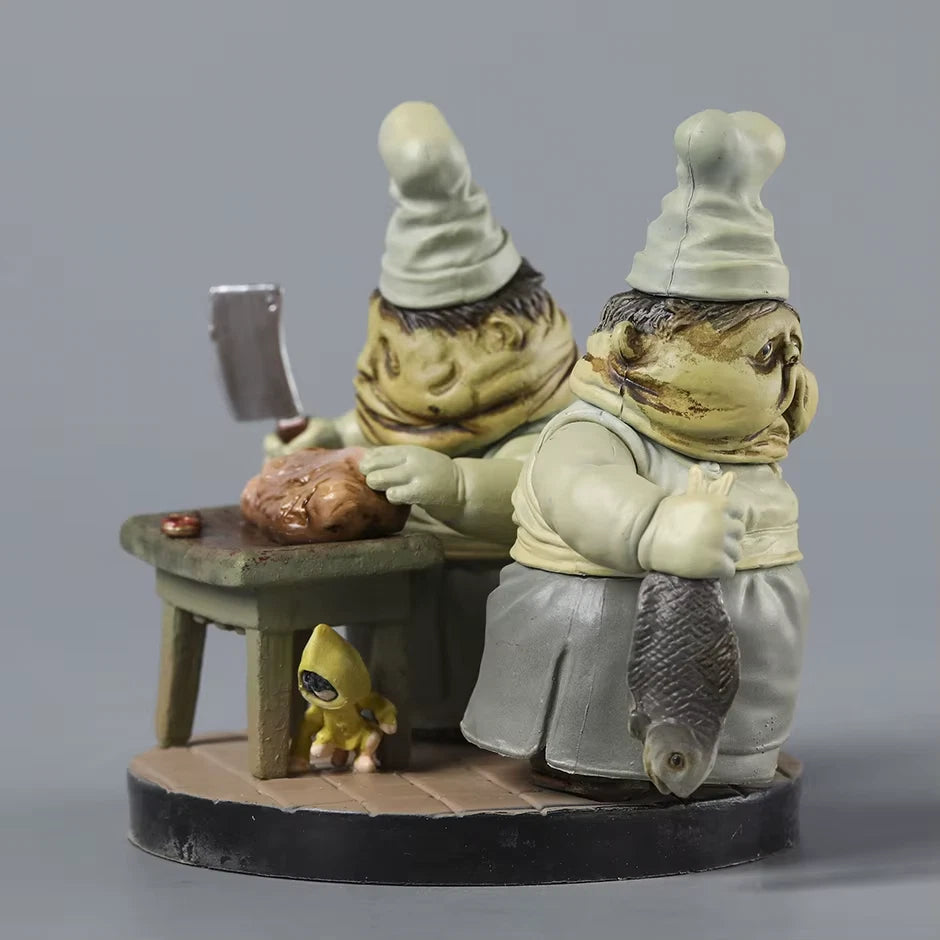The Twin Chefs Nightmares Horror Game Iconic Figure Statue Model PVC 3" [Boxed]