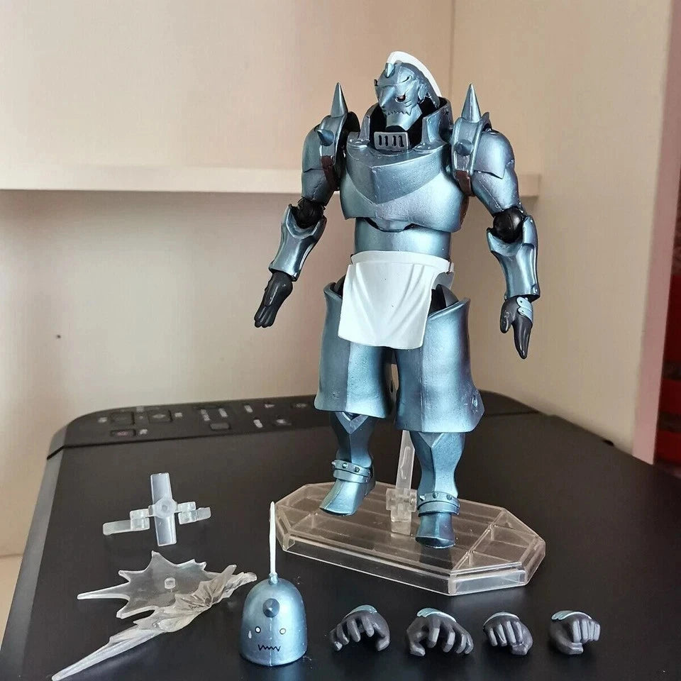 Alphonse Elric Fullmetal Alchemist Adjustable Anime Action Figure PVC 6.5" [Box]