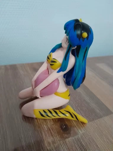 Lum Invader Urusei Yatsura Relax Time Anime Cute Kawaii Figure PVC 4.7" [No Box]