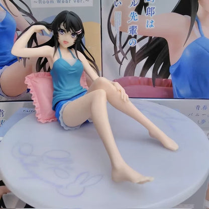 Mai Sakurajima Rascal Does Not Dream Anime Kawaii Figurine PVC 3.5" [Boxed]
