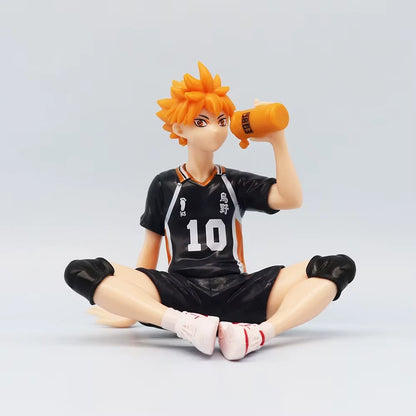 Shoyo Hinata Drinking Water Haikyu!! Classic Anime Figure Model PVC 4" [Boxed]