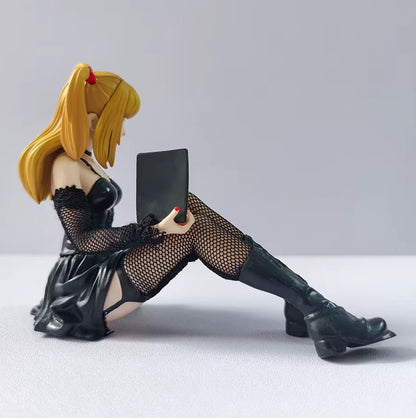 Misa Amane Sitting Pose Death Note Desktop Anime Figure Model PVC 4" [Boxed]