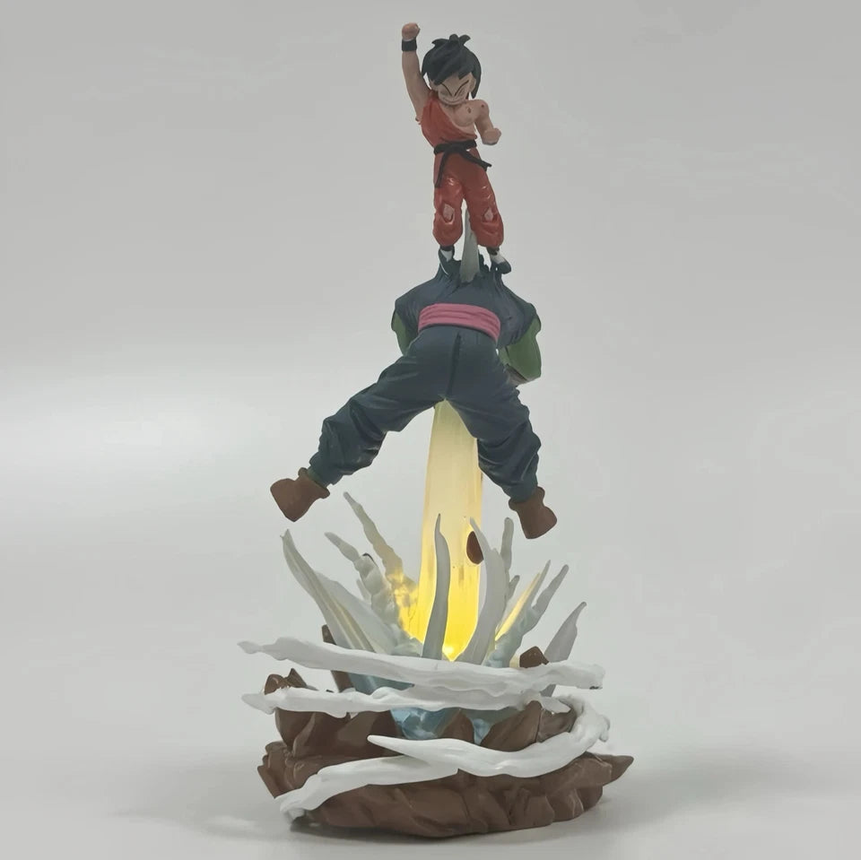 Goku vs Piccolo Dragon Ball Anime Figure Model Statue PVC 8" [No Box : Light-Up]