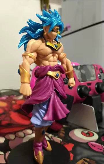 Broly Legendary Saiyan Dragon Ball Z Anime Collectible Figure PVC 6.5" [No Box]