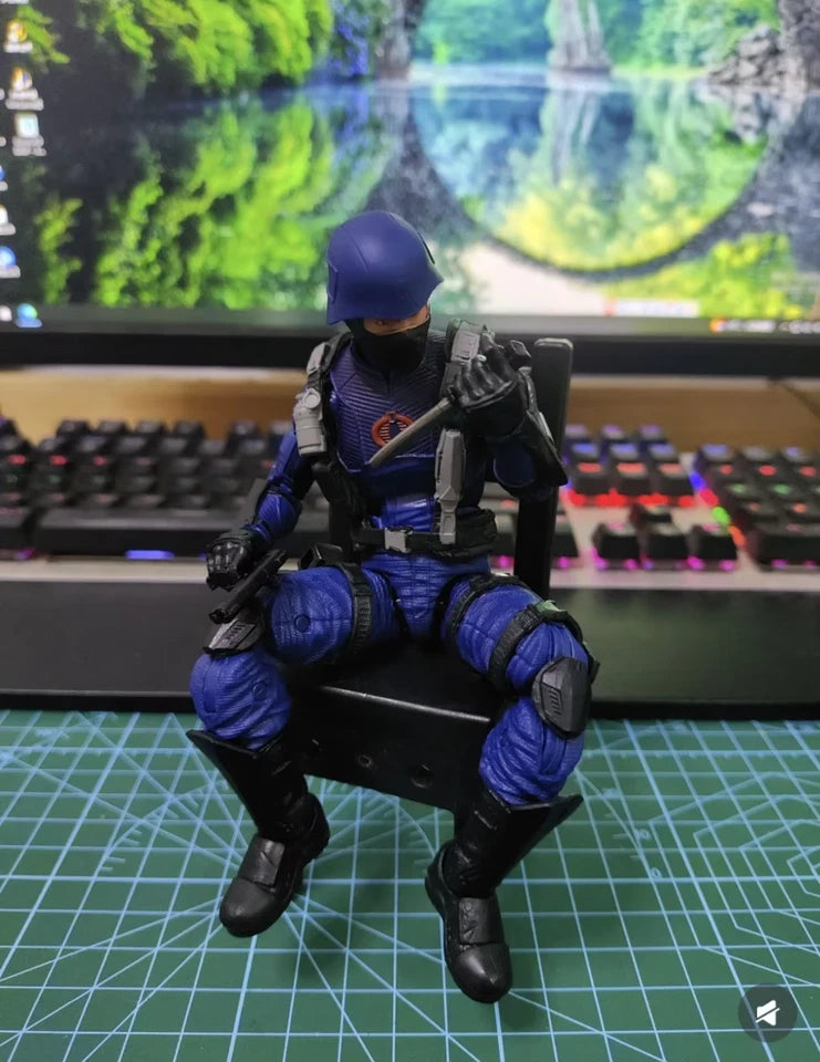 Cobra Trooper G.I. Joe Classified Adjustable Action Figure PVC 6" [No Box]