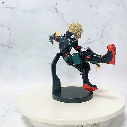 Bakugo Nitroglycerin Sweat My Hero Academia Popular Anime Figure PVC 7" [Boxed]