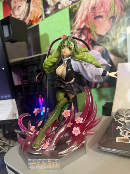 Mitsuri Kanroji Love Hashira Demon Slayer Anime Figure PVC 8.2" [Boxed] *Adult Collectible*
