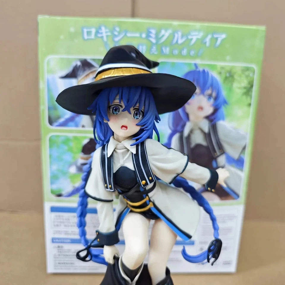 Roxy Mushoku Changing Clothes Jobless Reincarnation Kawaii Anime Figure PVC 7" [Boxed] *Adult Collectible*