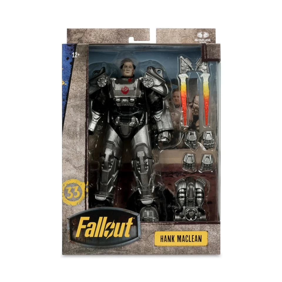 Hank MacLean T-60 Power Armor Fallout Adjustable Action Figure PVC 7" [Original]