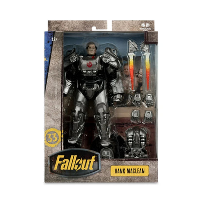 Hank MacLean T-60 Power Armor Fallout Adjustable Action Figure PVC 7" [Original]
