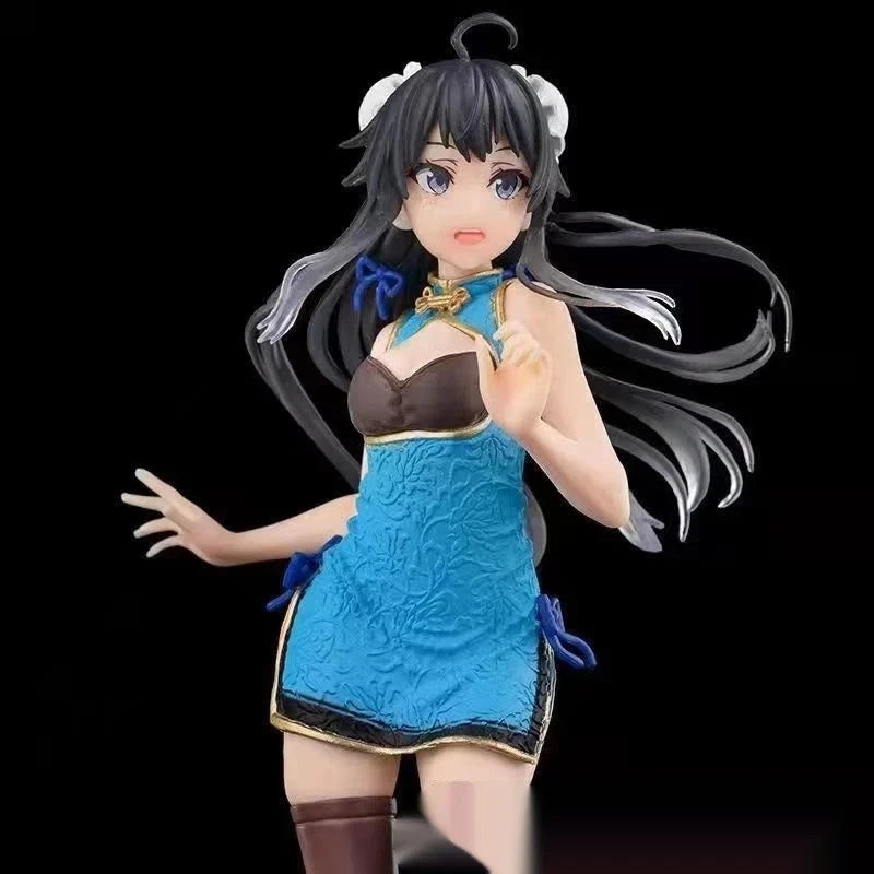 Yukino Yukinoshita Cheongsam My Teen Romantic Comedy Anime Figure PVC 8" [No Box]