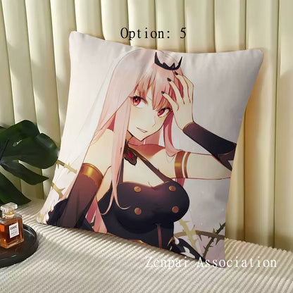 Mori Calliope Vocaloid Hololive Soft Pillow Cushion Cover 2 x 2 ft