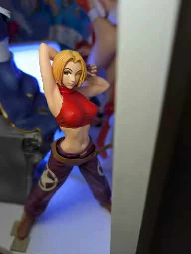 Blue Mary Ryan The King of Fighters Classic Action Figure PVC 7.4" [Original]